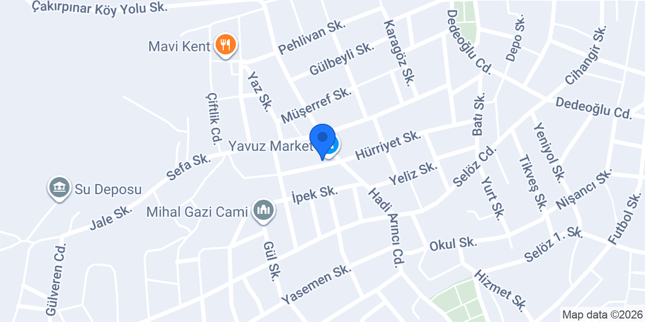 Sultan Su Bilecik Bayii konumu