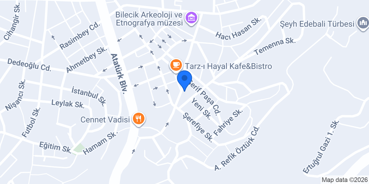 Bilecik Bilgisayar konumu