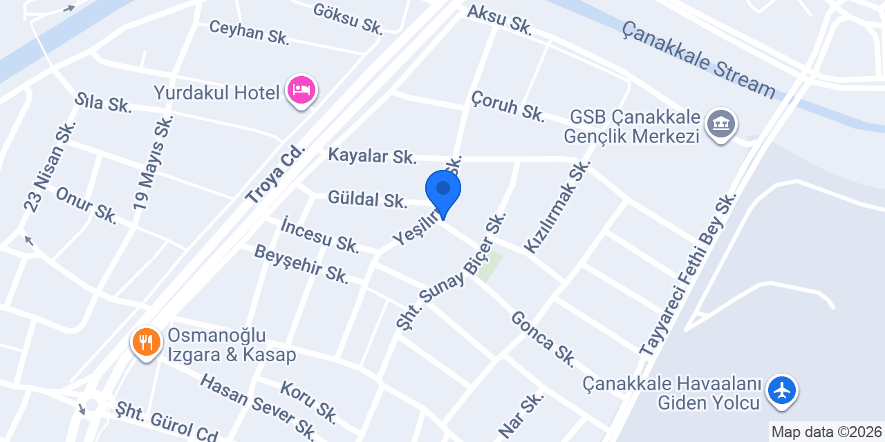 BCNK konumu