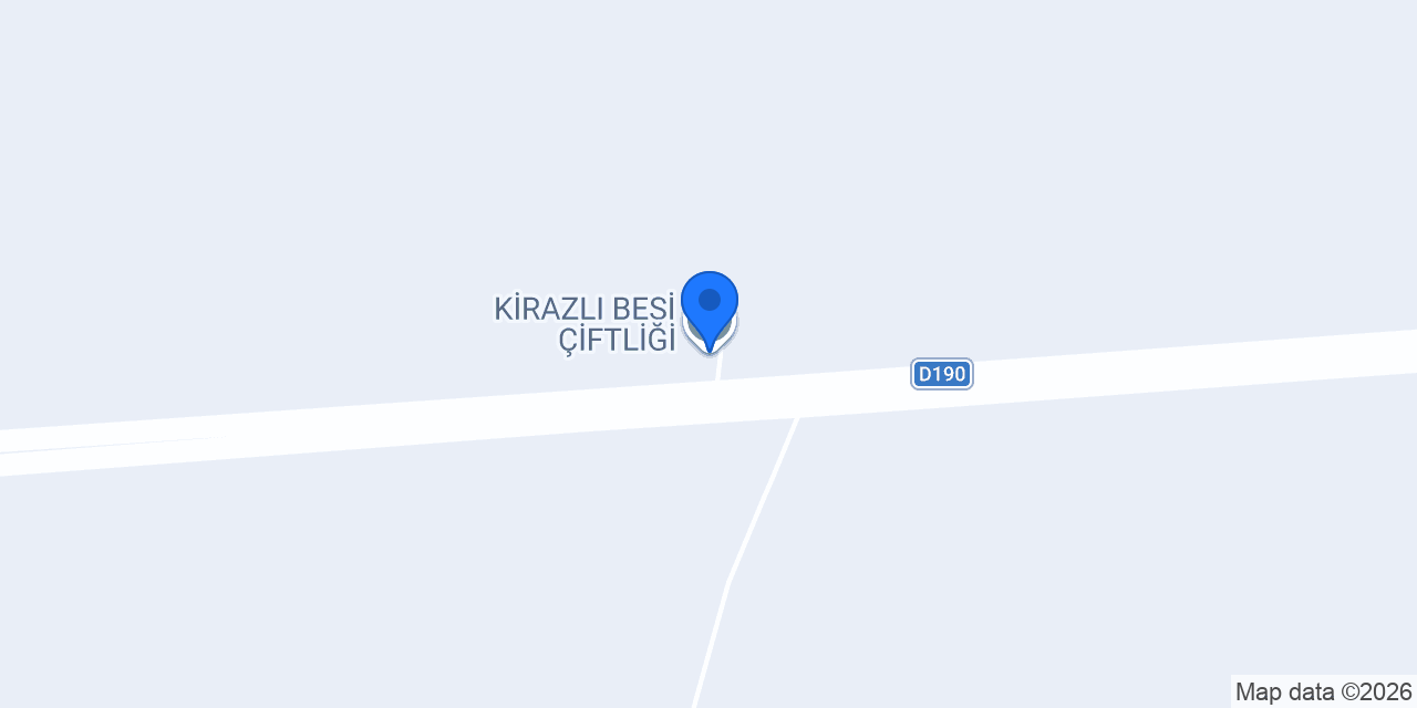 KİRAZLI BESİ ÇİFTLİĞİ konumu
