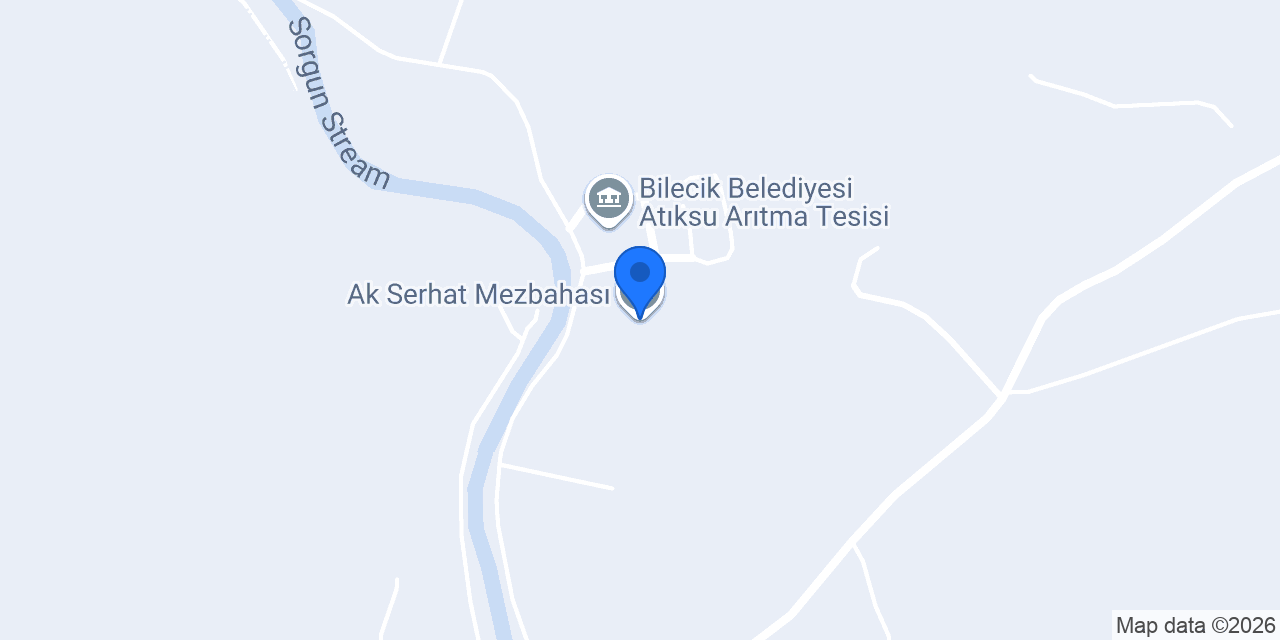 Ak Serhat Mezbahası konumu