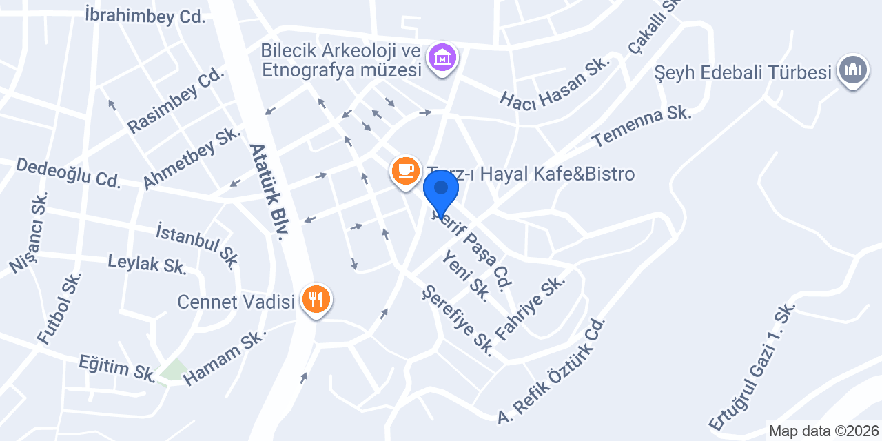 Kuaför Berkay Dinç konumu