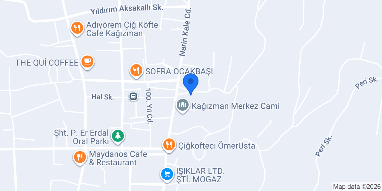 KIZIL İNŞAAT YAPI konumu
