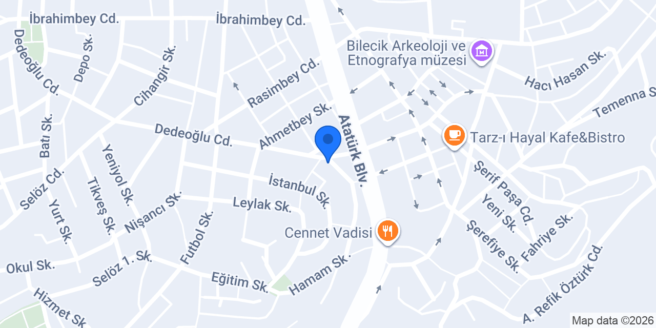 Belekoma lokanta konumu