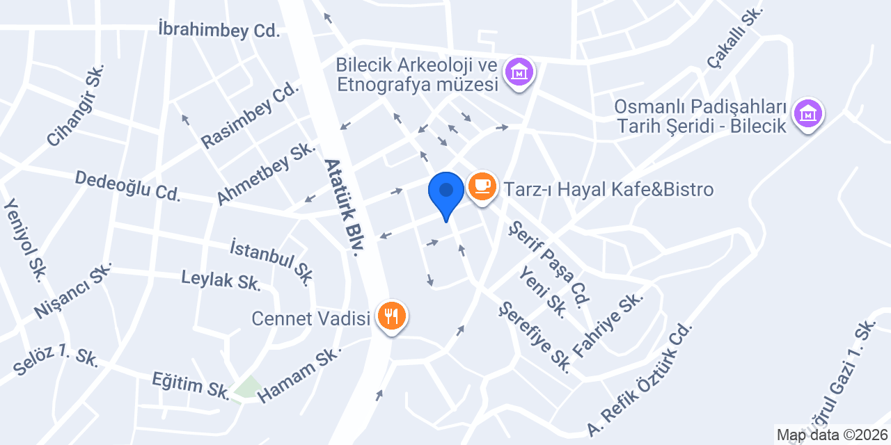 Merkez Eczanesi konumu