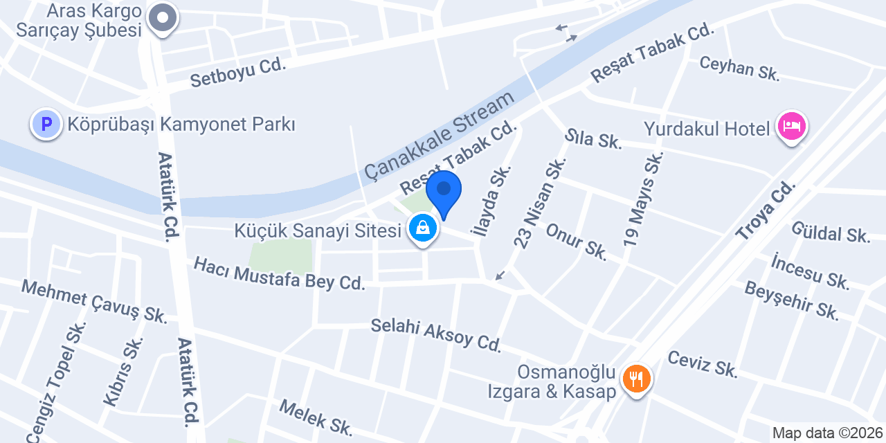 Eray Mobilya konumu