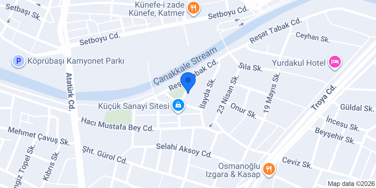 ÇANAKKALE 7. NOTERLİĞİ konumu
