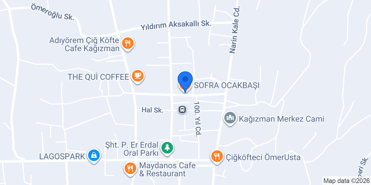 SOFRA OCAKBAŞI konumu