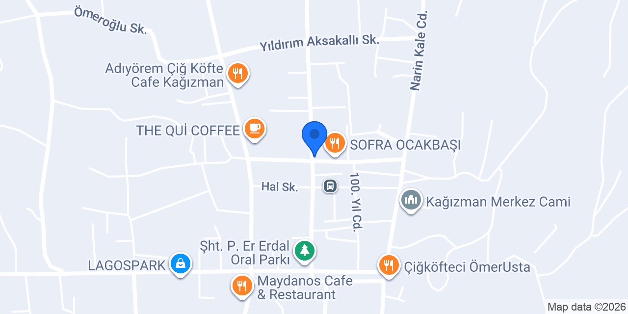 Can Lavaş konumu