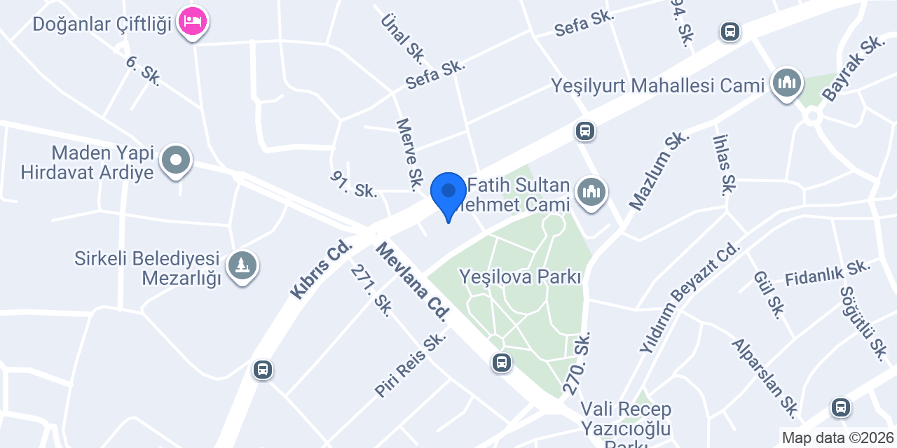 Sirkeli Aile Sağlığı Merkezi konumu