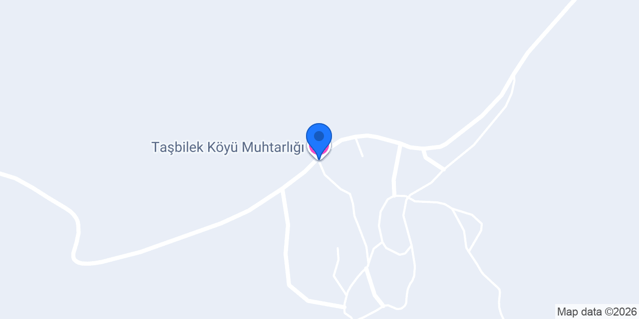 Taşbilek Köyü Muhtarlığı konumu
