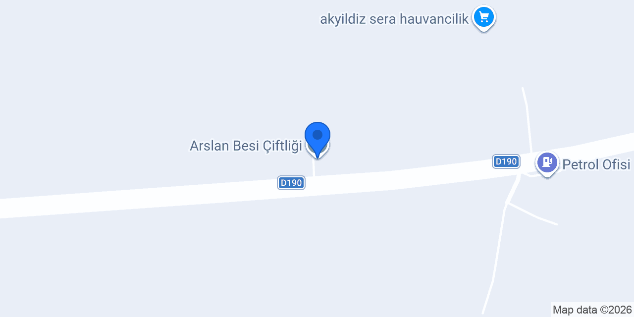 Arslan Besi Çiftliği konumu