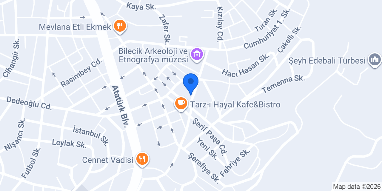 Av. İ. Ece Vural Hukuk&Danışmanlık konumu