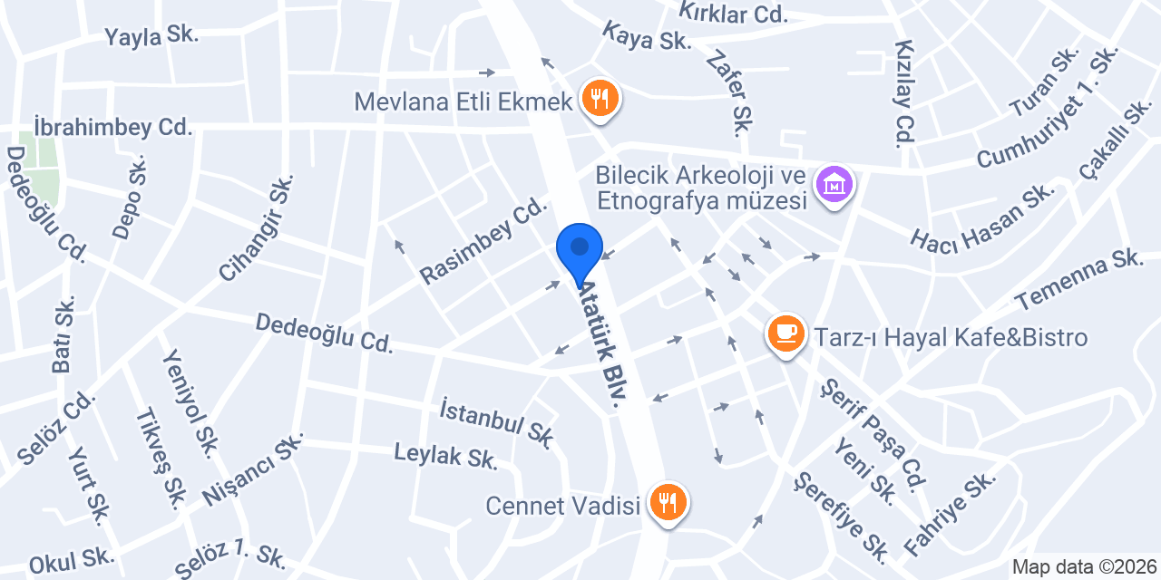 İtimat Et konumu