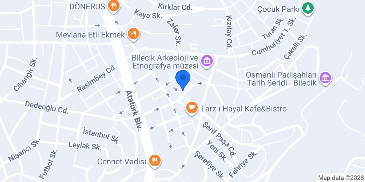 Atölye Mutfak konumu