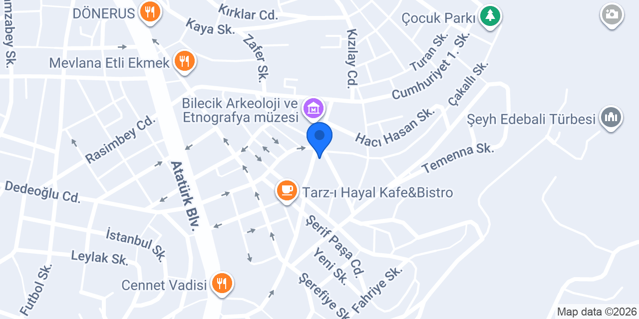 SAHİDEN MODA konumu
