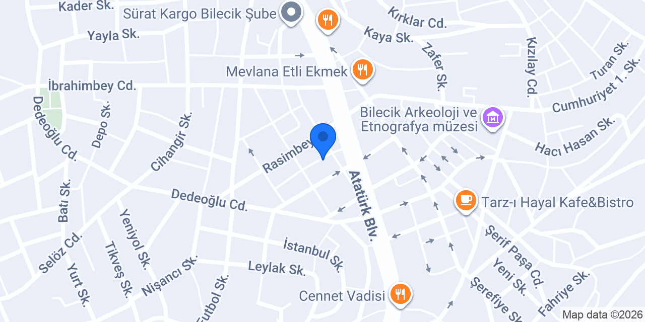 Ceylan Ofis Mobilya konumu
