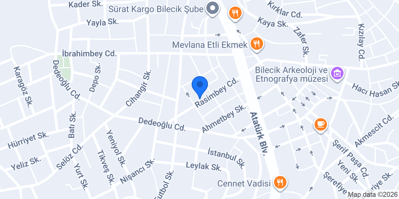 Aşgana Lezzet evi Kafe konumu