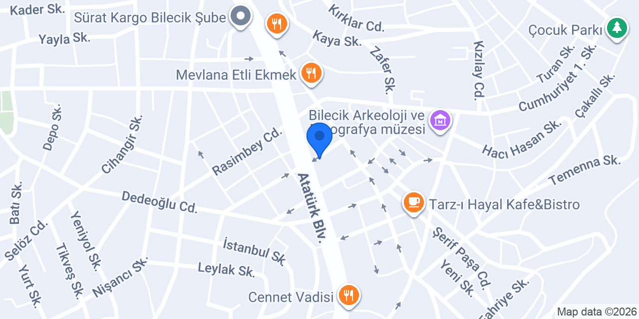 ADA HALI & MOBİLYA (BİLECİK) konumu