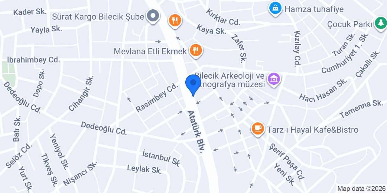 Engin Otomotiv konumu
