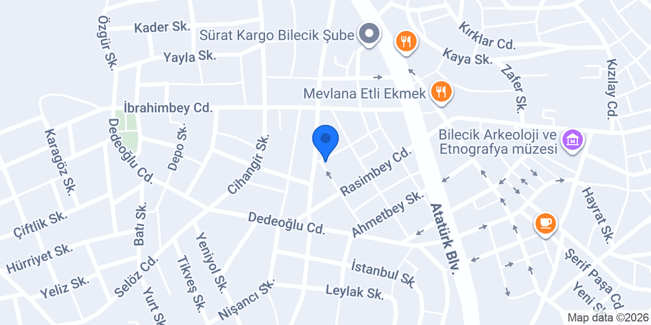 Maket Üretim Merkezi konumu