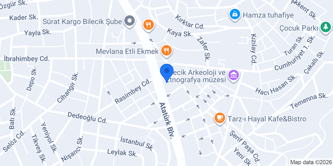 Subaşı ızgara salonu konumu