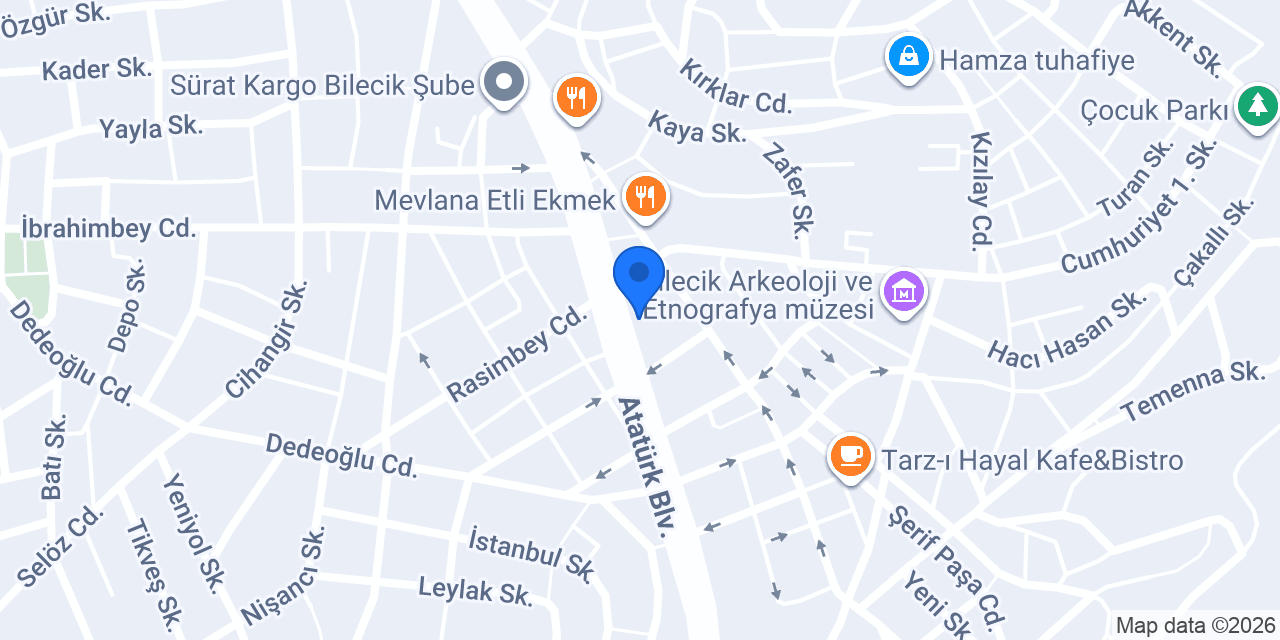 Dedeoğlu Ticaret konumu