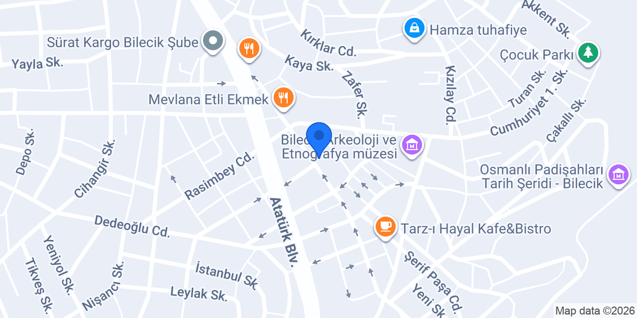 Gözde Pastanesi konumu