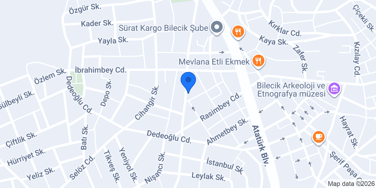 Ziyanak Döşeme konumu