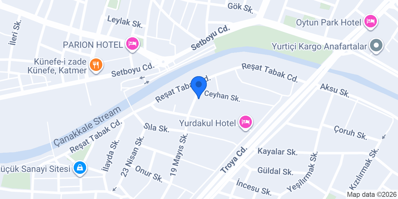 Gülcan Dağ Dikiş Tasarım & Hobi Atölyesi konumu