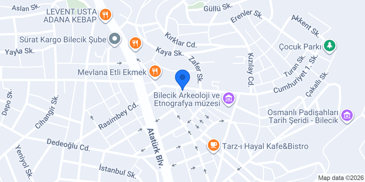 ASİL SİGORTA BİLECİK konumu