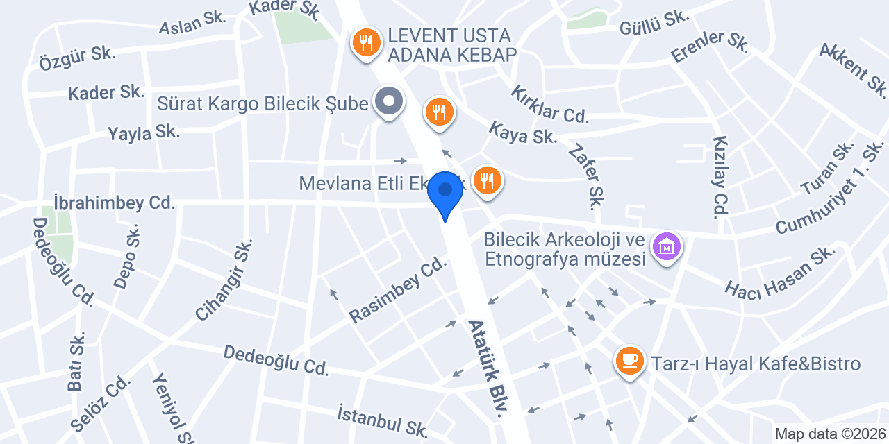 Diyetisyen Ayşegül Karakaş konumu