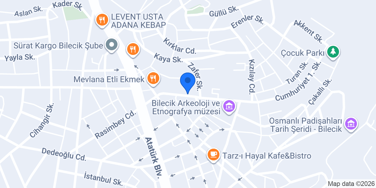 AVUKAT ERDİNÇ TAŞKAZAN konumu