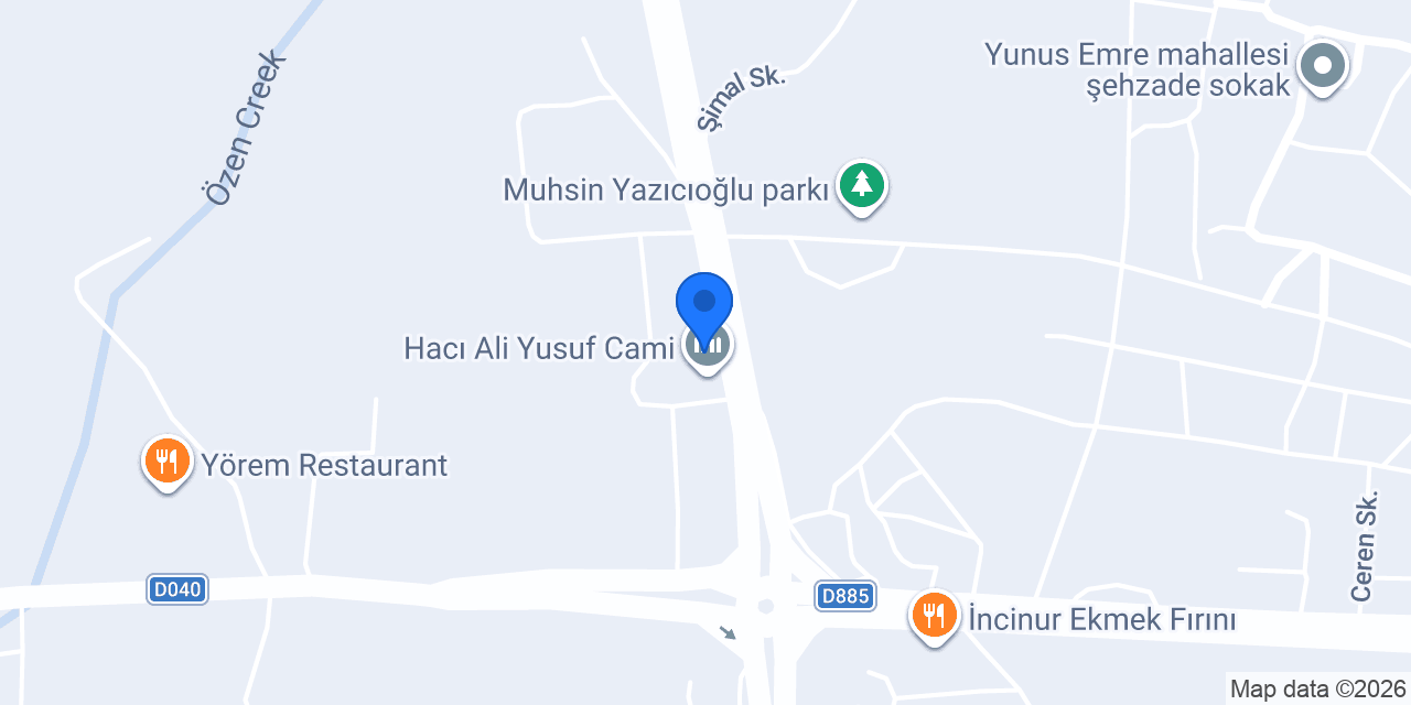 Gümüş Boya konumu