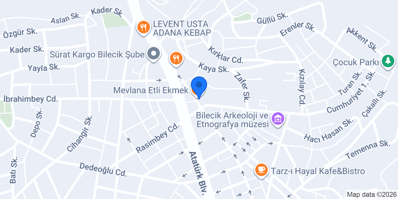 Karavil Tesbihçilik konumu
