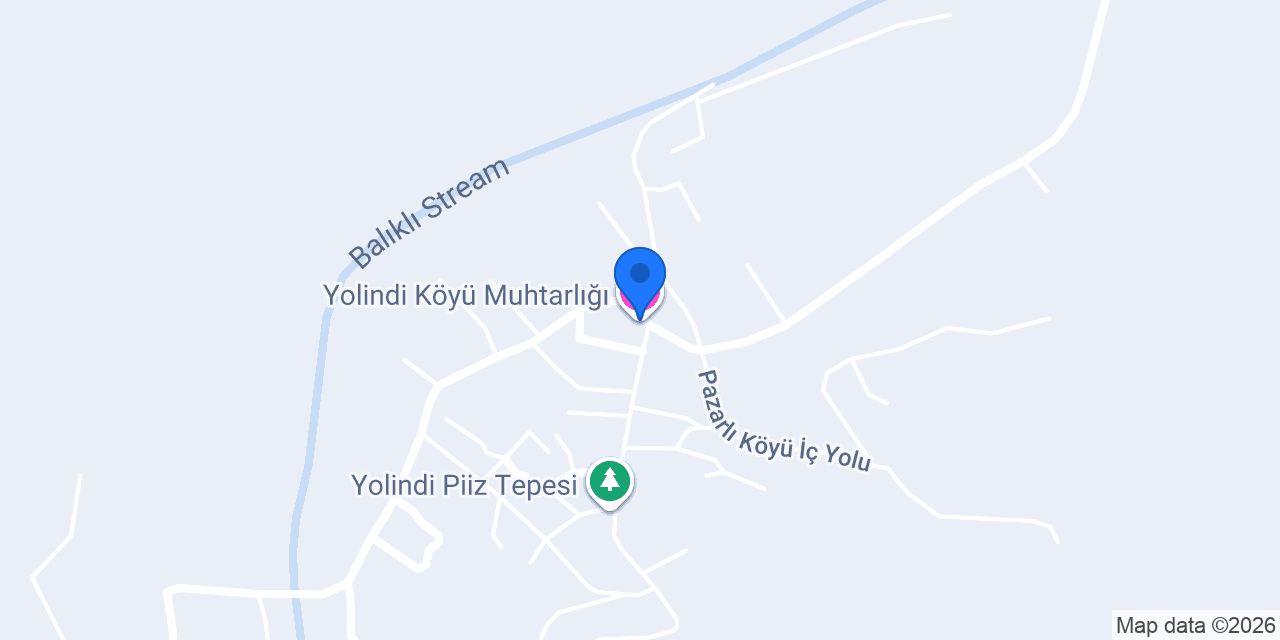 Yolindi Köyü Muhtarlığı konumu