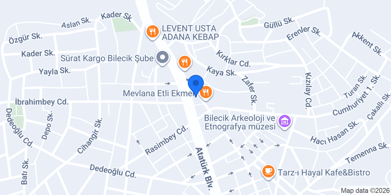pilavderyası konumu
