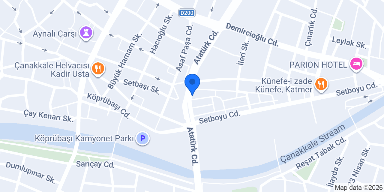 Adatepe Zeytinyağı konumu