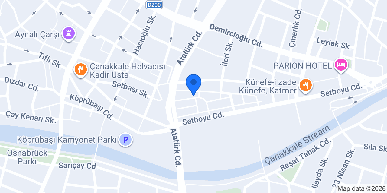 Ersan Tente konumu