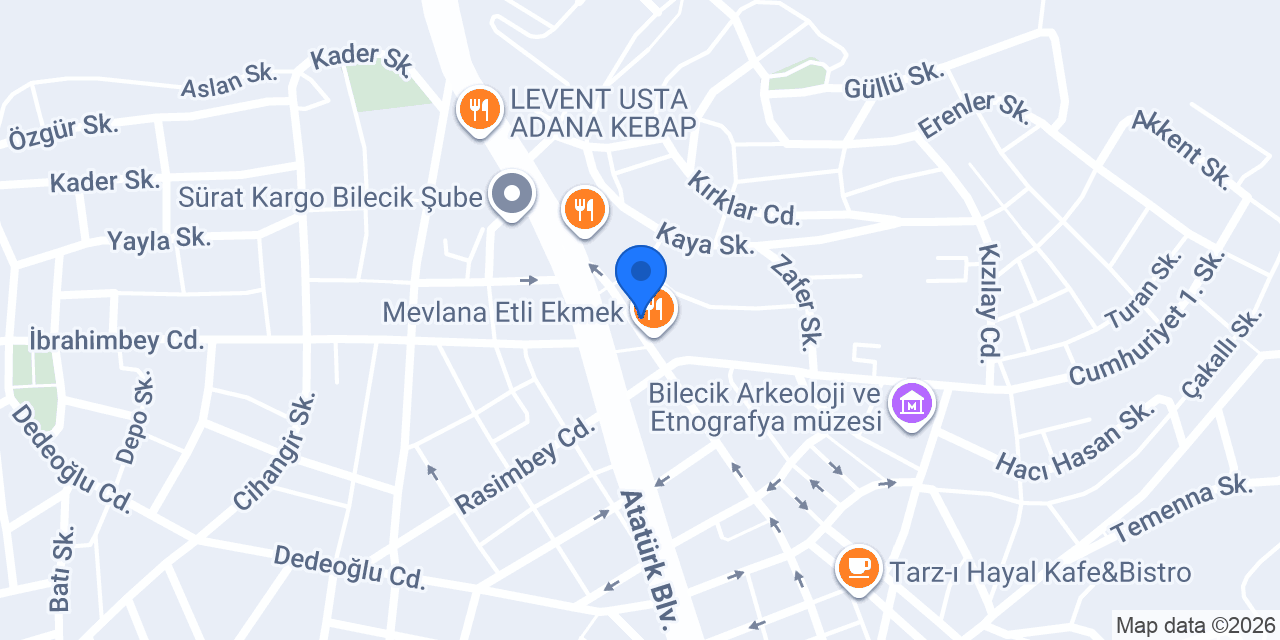 Yaman Mimarlık Restorasyon konumu