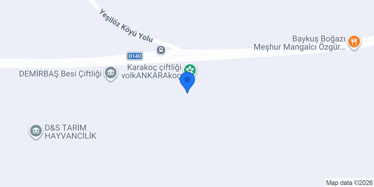 Yüksel Karakoç besi çiftliği konumu