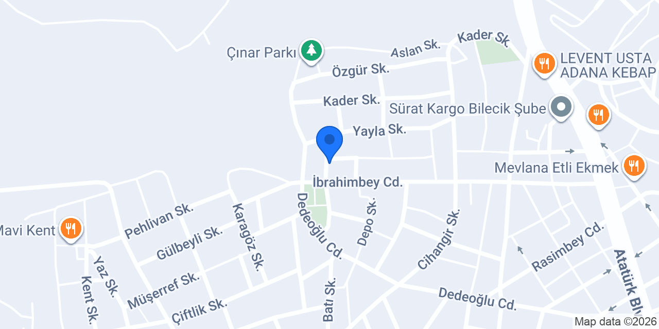Öncü Endüstriyel Ambalaj konumu