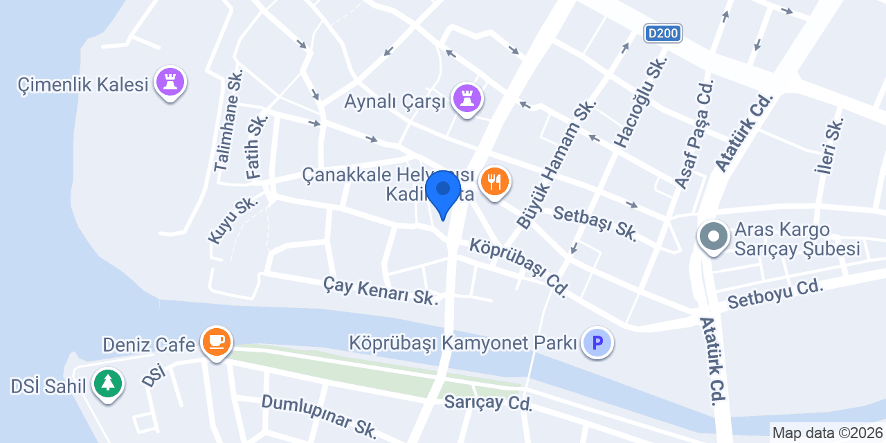 Şevik Elektrik konumu