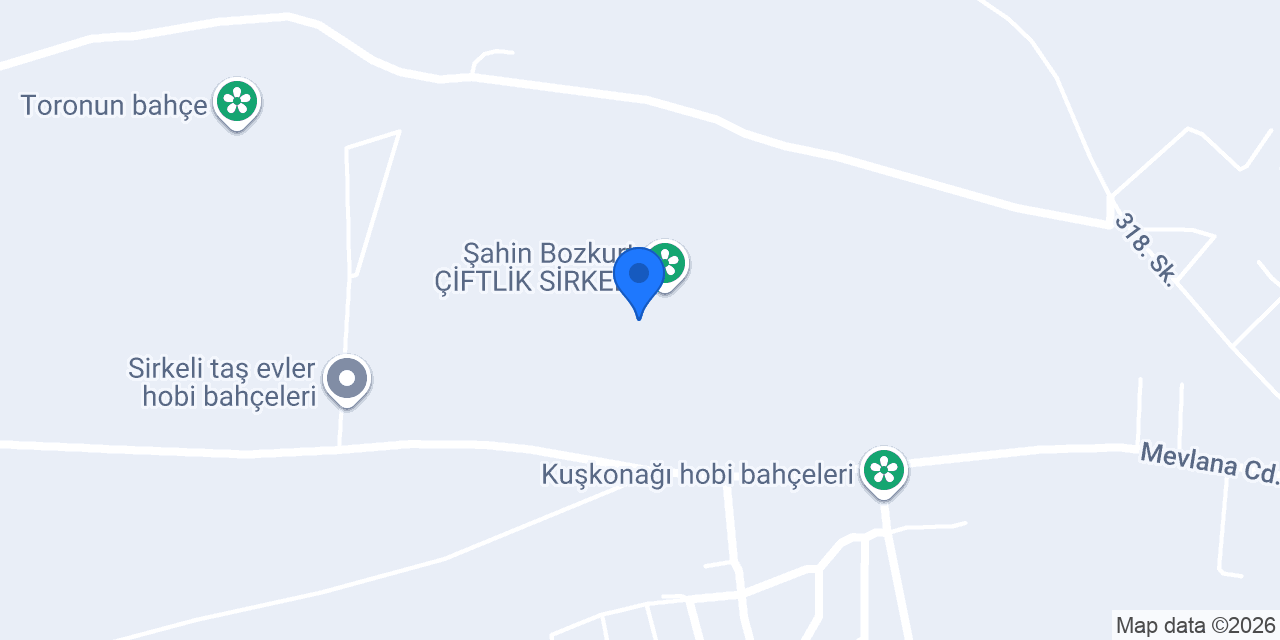 Şahin bey Çiftliği konumu