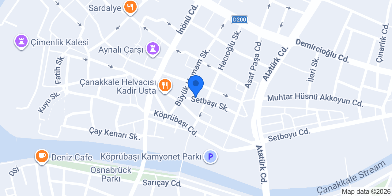 Akdeniz Lavaş & Unlu Mamüller konumu