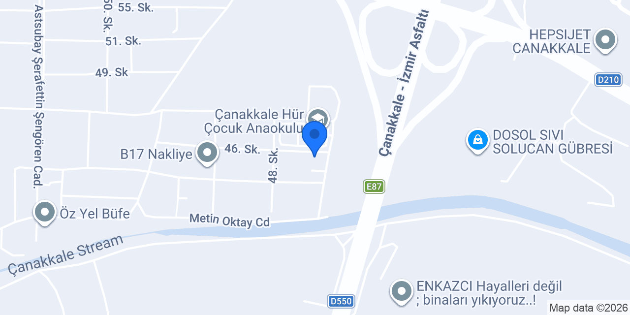 İda Yapı Dekorasyon konumu