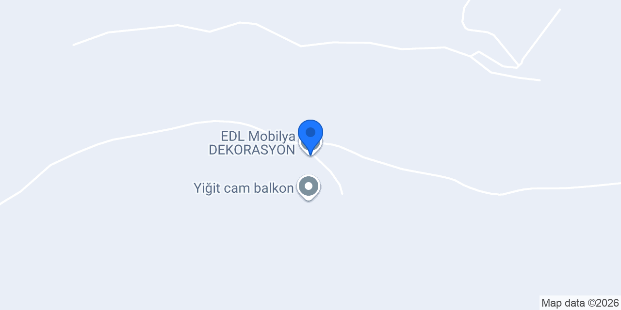 EDL Mobilya DEKORASYON konumu