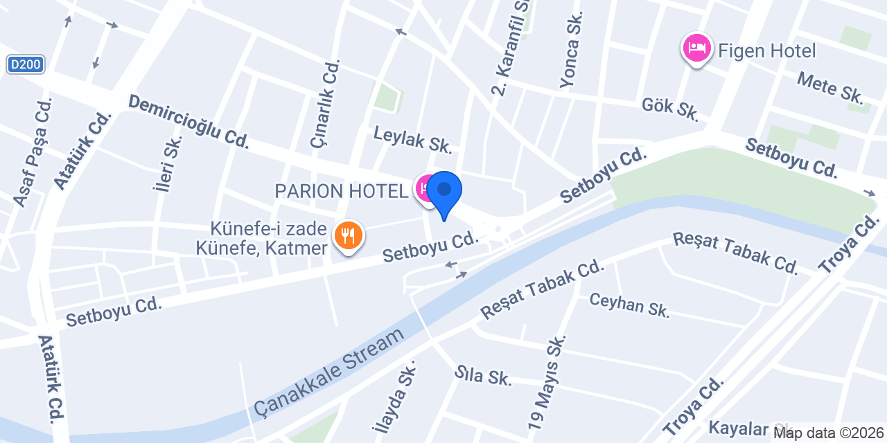 PARION SPA konumu