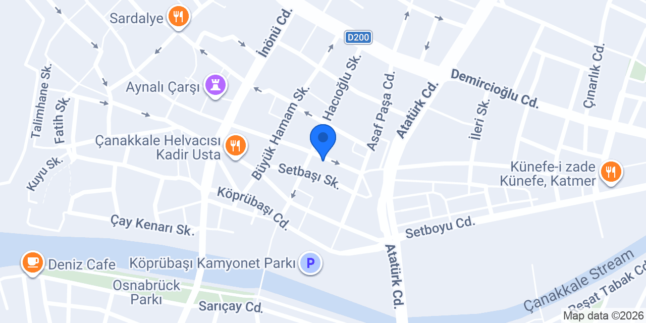 Tuana Spa Çanakkale Masaj konumu