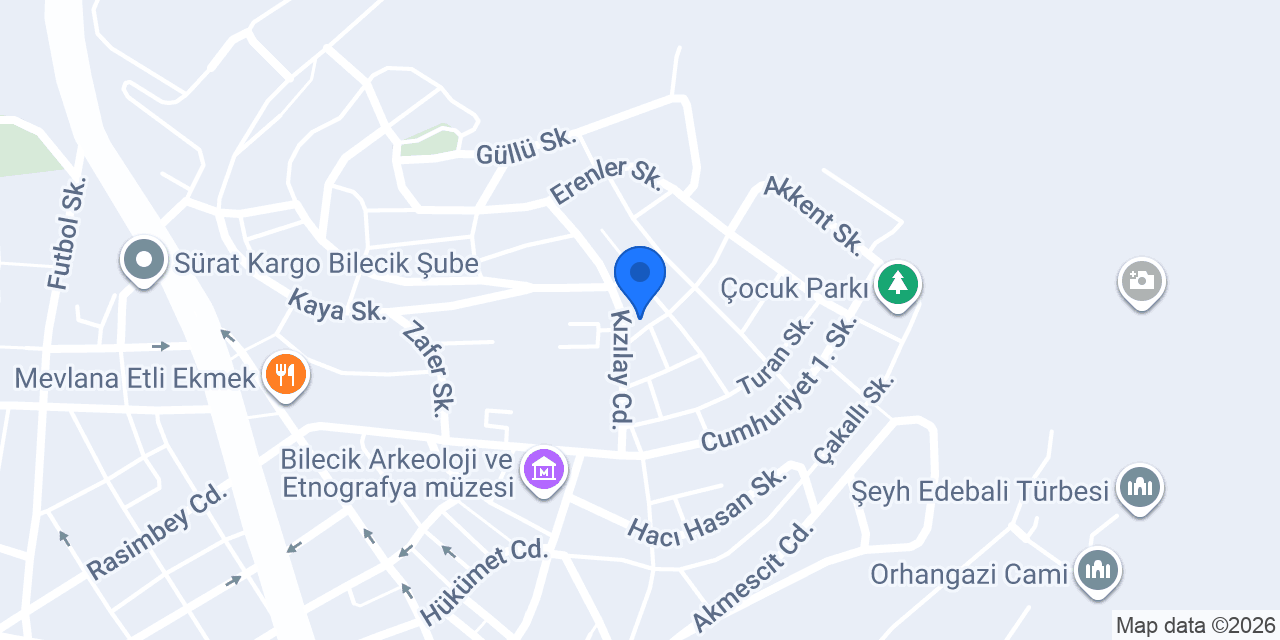 Özkan eczanesi konumu